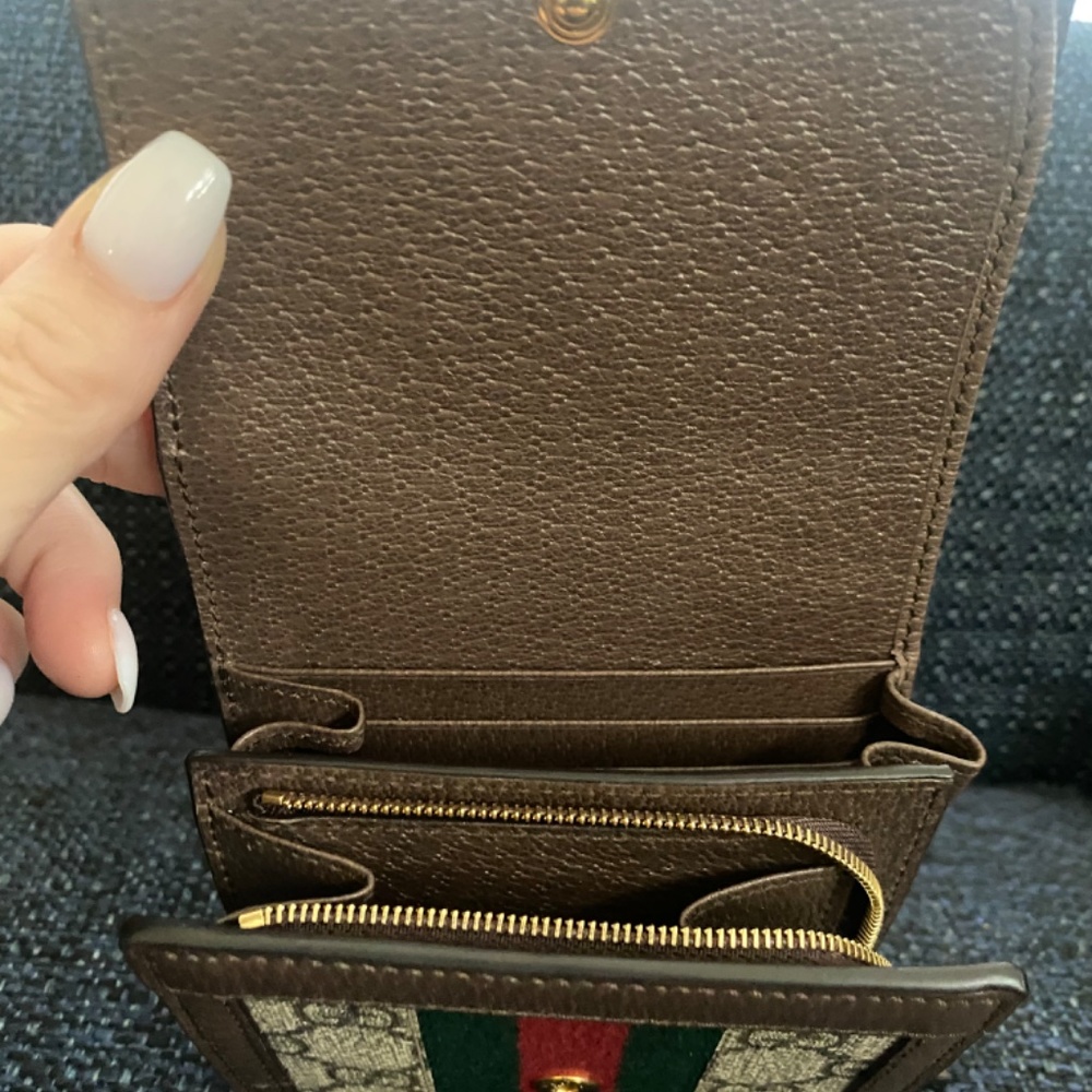 Gucci Ophidia French Flap Wallet - Picture 4 of 9